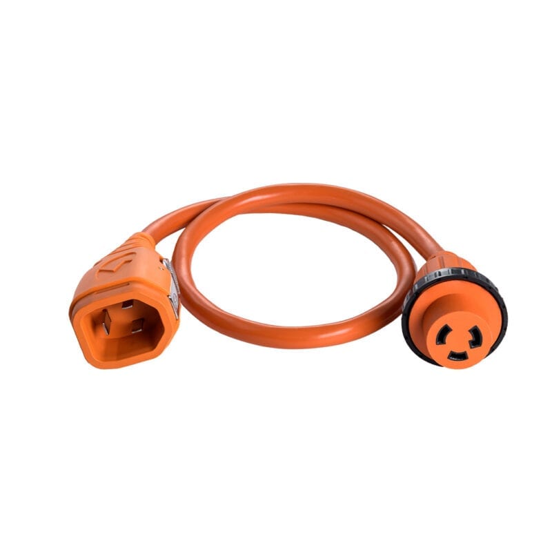 30A Female Twist-type Connector to 30A SmartPlug Male Connector