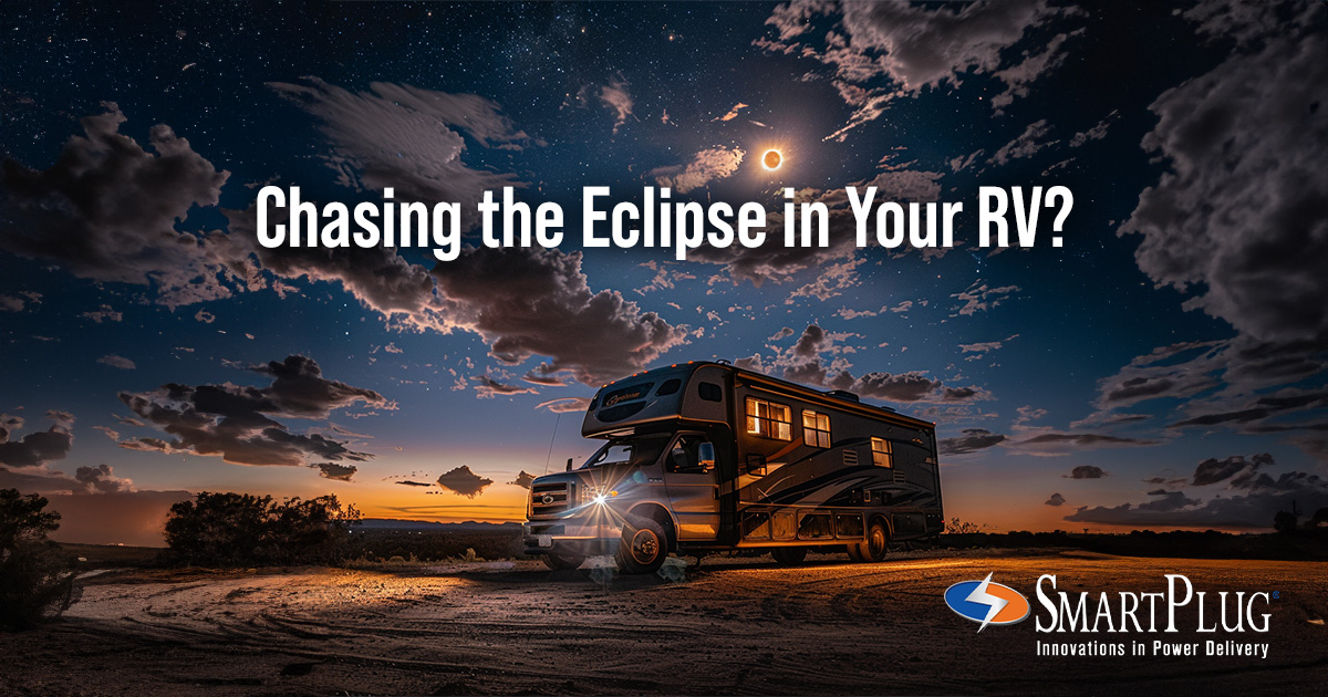 RV at sunset