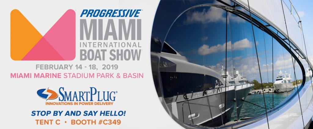 SmartPlug Debuts Dual Coax and Coax-Ethernet Inlets at Miami International Boat Show 2019