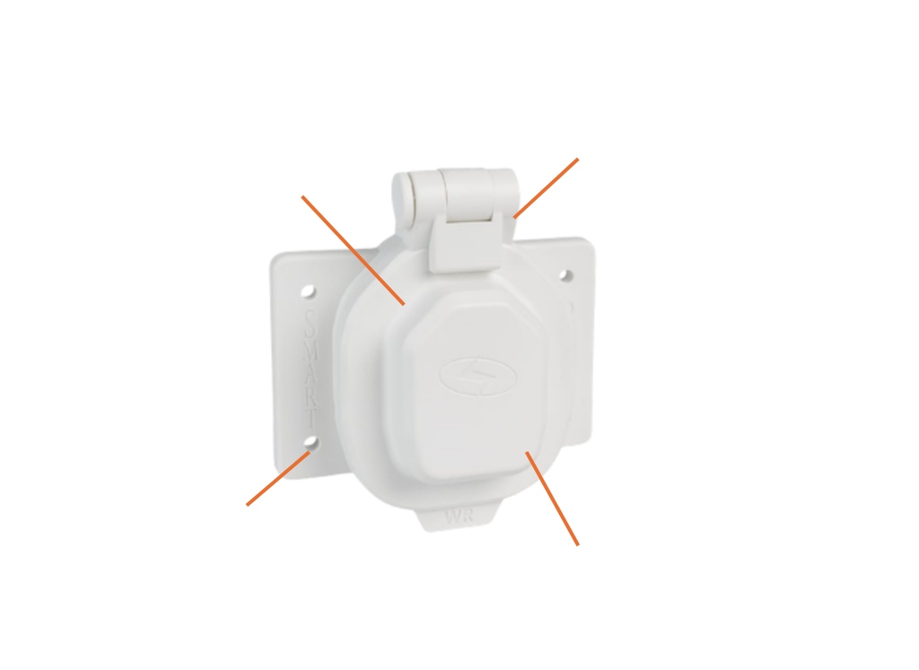 SmartPlug Weather Door Receptacle