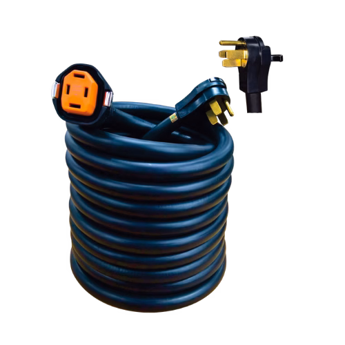 CORDSET WITH PUSH-TYPE PARK POWER CONNECTOR