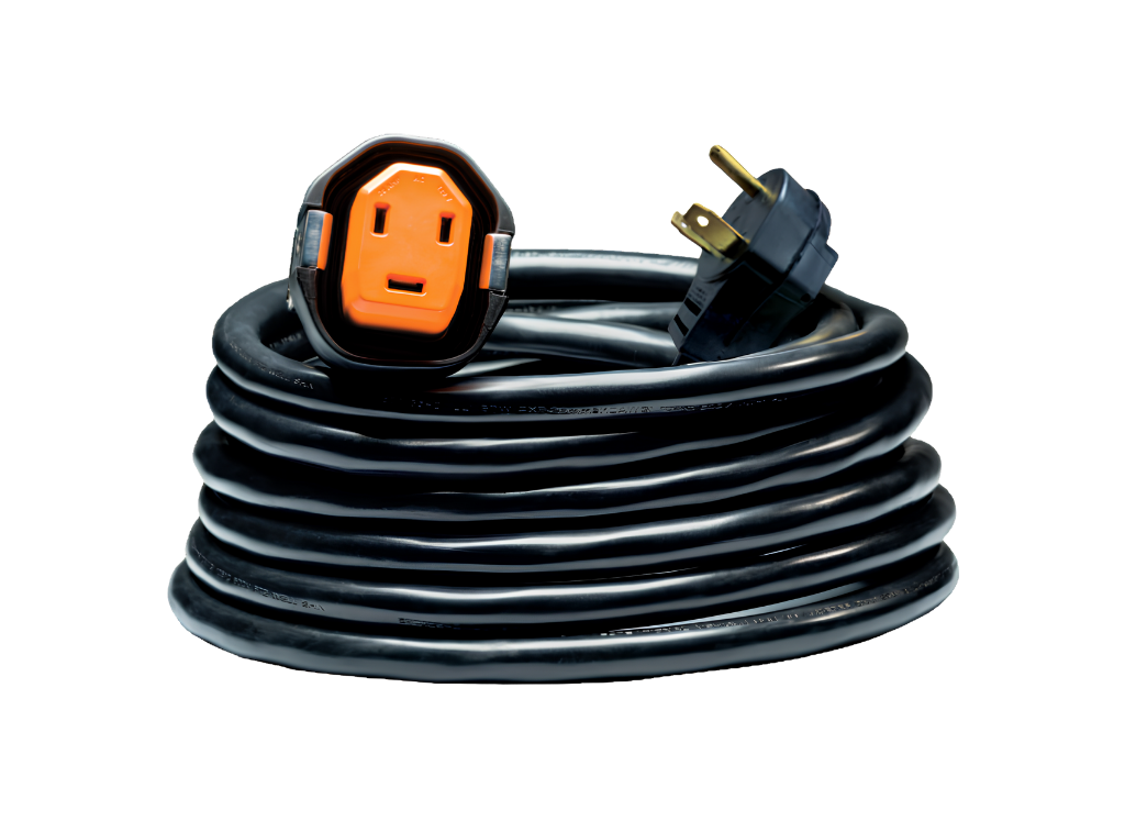Cordset With Push-Type Park Power Connector RV Connector 30A